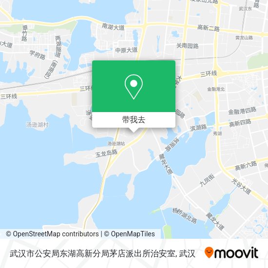 武汉市公安局东湖高新分局茅店派出所治安室地图