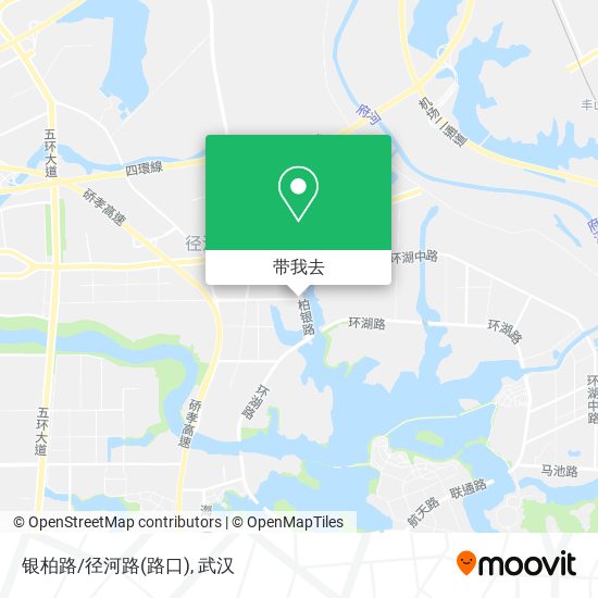银柏路/径河路(路口)地图