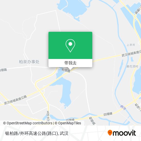 银柏路/外环高速公路(路口)地图