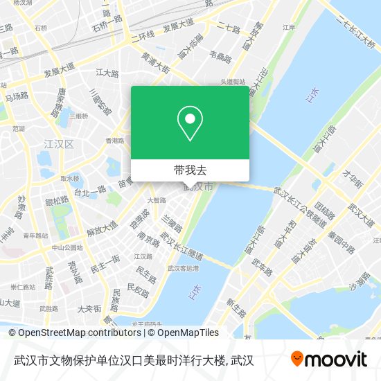 武汉市文物保护单位汉口美最时洋行大楼地图