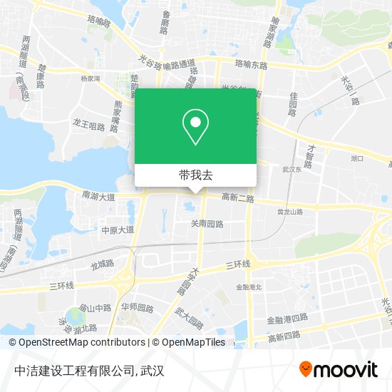 中洁建设工程有限公司地图