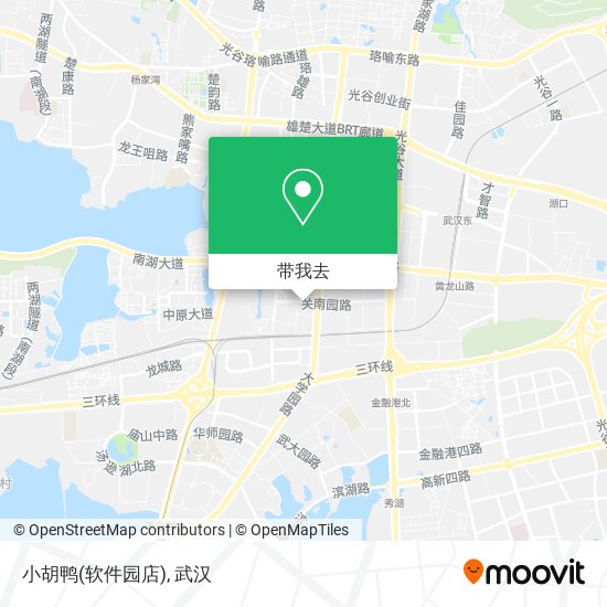小胡鸭(软件园店)地图