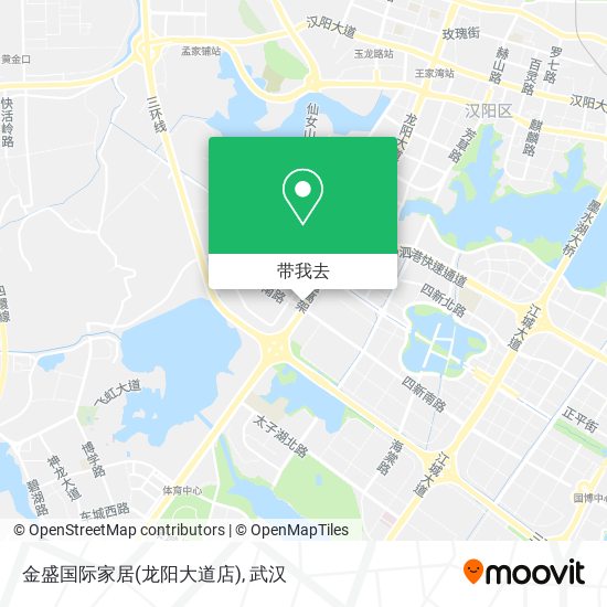 金盛国际家居(龙阳大道店)地图