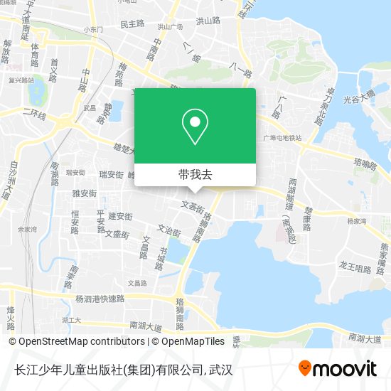 长江少年儿童出版社(集团)有限公司地图