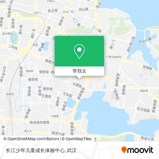 长江少年儿童成长体验中心地图