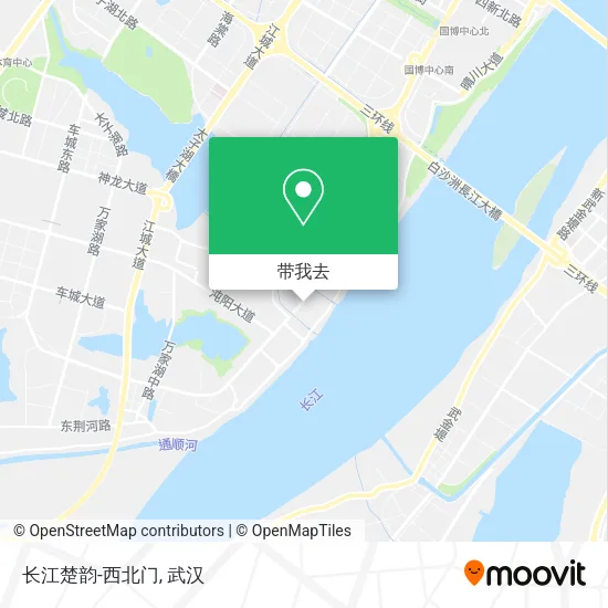 长江楚韵-西北门地图