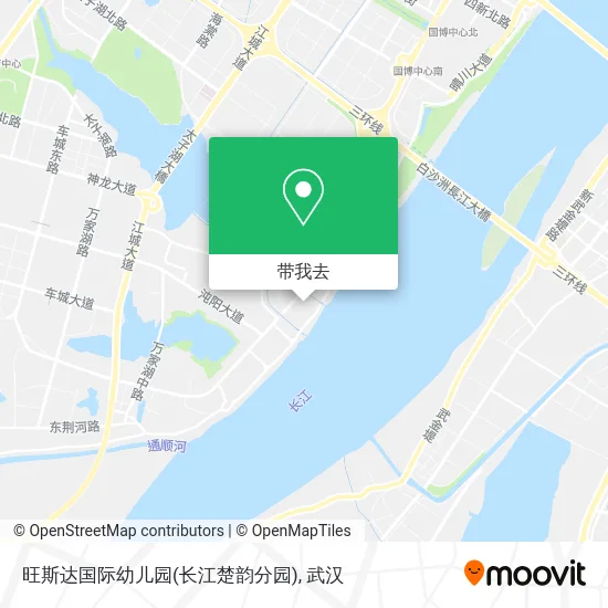 旺斯达国际幼儿园(长江楚韵分园)地图