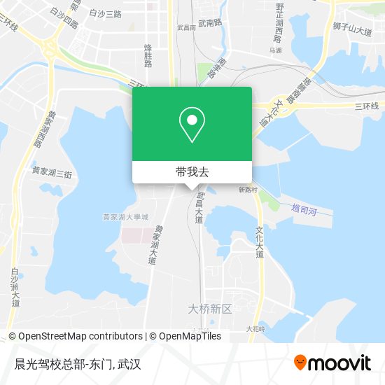 晨光驾校总部-东门地图