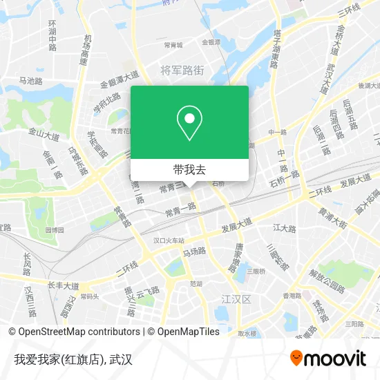 我爱我家(红旗店)地图