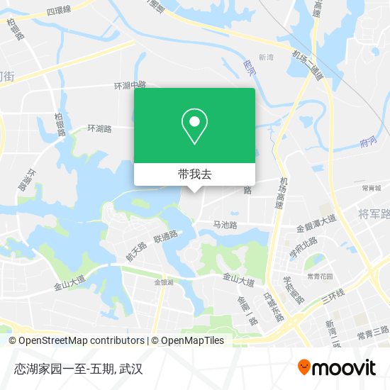 恋湖家园一至-五期地图