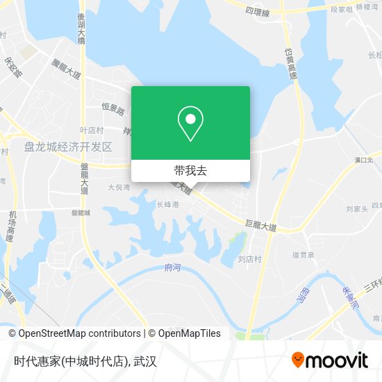 时代惠家(中城时代店)地图