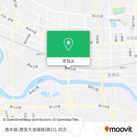 惠丰路/惠安大道辅路(路口)地图