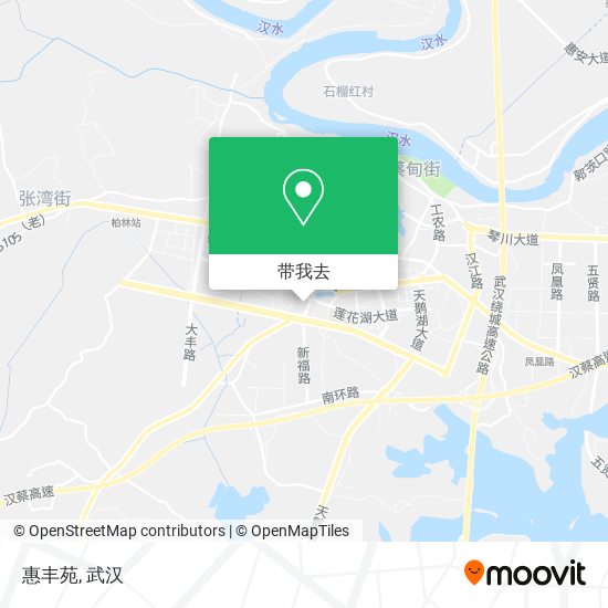 惠丰苑地图