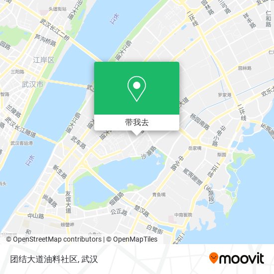 团结大道油料社区地图