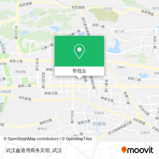 武汉鑫港湾商务宾馆地图