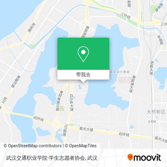 武汉交通职业学院-学生志愿者协会地图