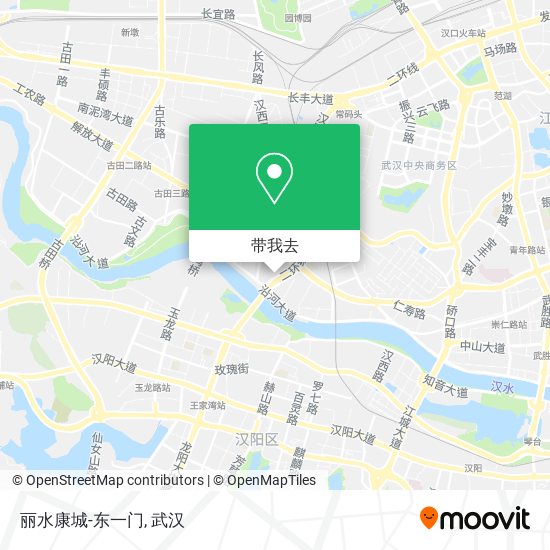 丽水康城-东一门地图