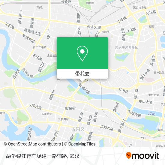 融侨锦江停车场建一路辅路地图