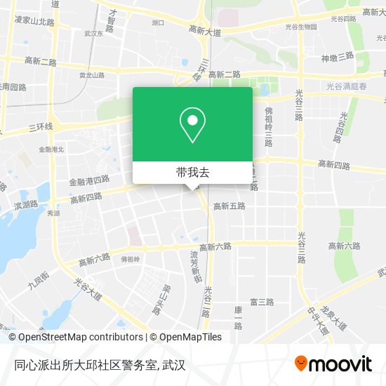 同心派出所大邱社区警务室地图