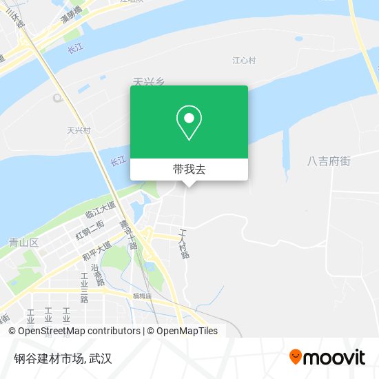 钢谷建材市场地图