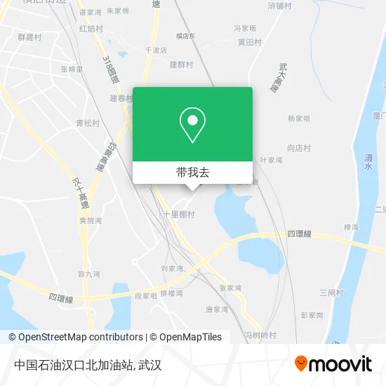中国石油汉口北加油站地图
