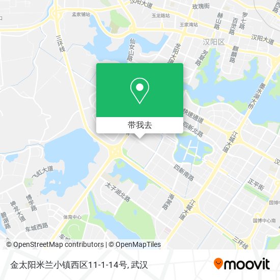 金太阳米兰小镇西区11-1-14号地图