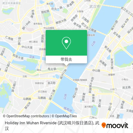 Holiday Inn Wuhan Riverside (武汉晴川假日酒店)地图