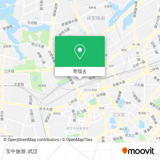 宝中旅游地图