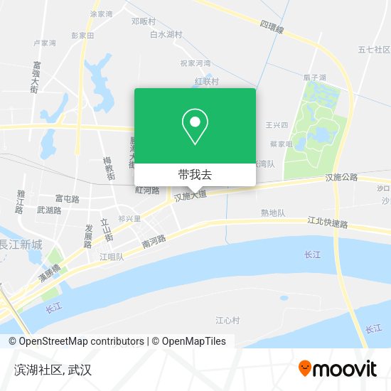 滨湖社区地图