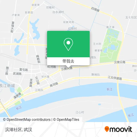 滨湖社区地图