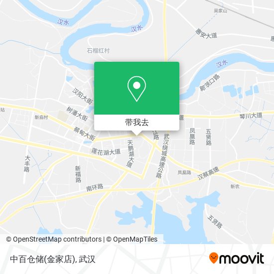 中百仓储(金家店)地图