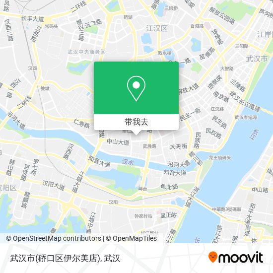 武汉市(硚口区伊尔美店)地图