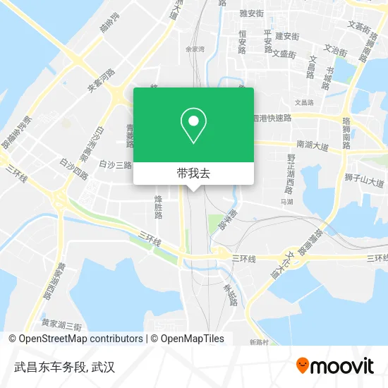 武昌东车务段地图