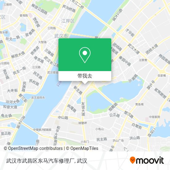 武汉市武昌区东马汽车修理厂地图