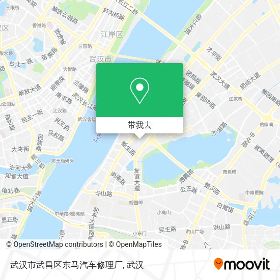 武汉市武昌区东马汽车修理厂地图