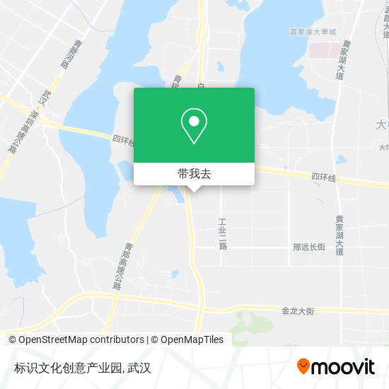 标识文化创意产业园地图