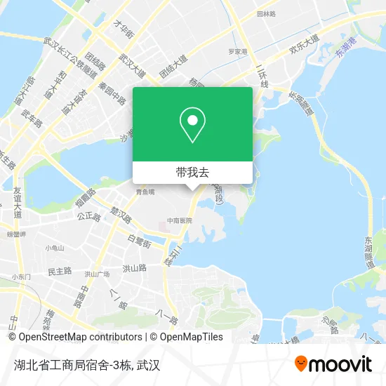 湖北省工商局宿舍-3栋地图