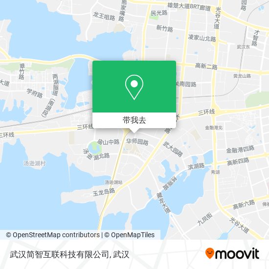 武汉简智互联科技有限公司地图