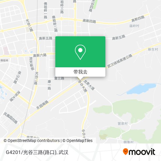 G4201/光谷三路(路口)地图