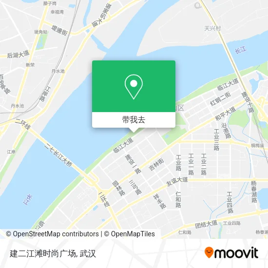 建二江滩时尚广场地图