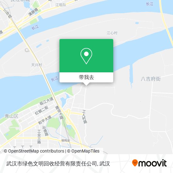 武汉市绿色文明回收经营有限责任公司地图