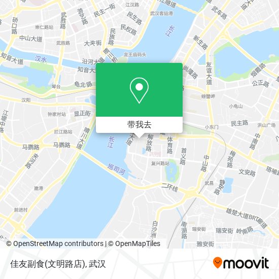佳友副食(文明路店)地图