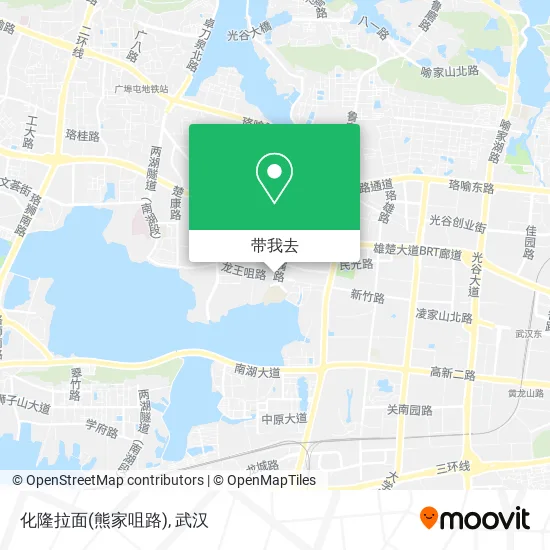 化隆拉面(熊家咀路)地图
