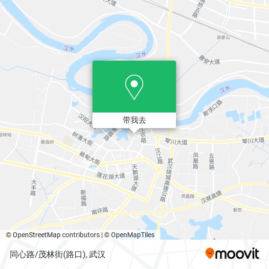 同心路/茂林街(路口)地图