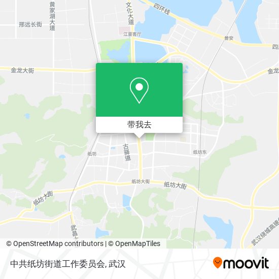 中共纸坊街道工作委员会地图
