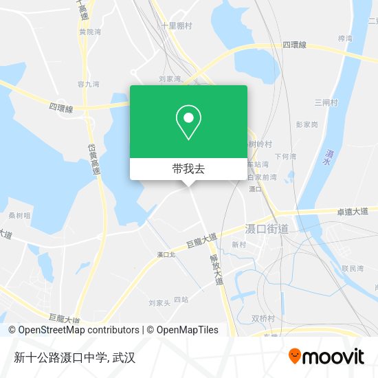 新十公路滠口中学地图