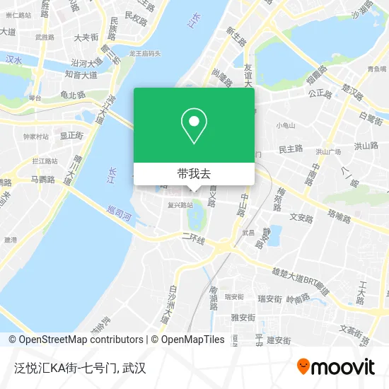泛悦汇KA街-七号门地图