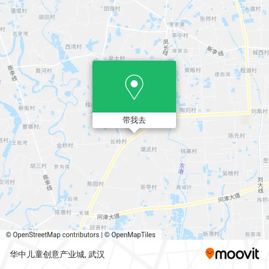 华中儿童创意产业城地图