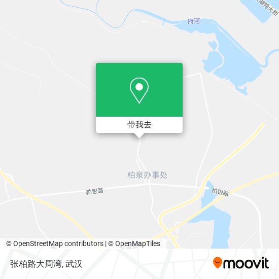 张柏路大周湾地图