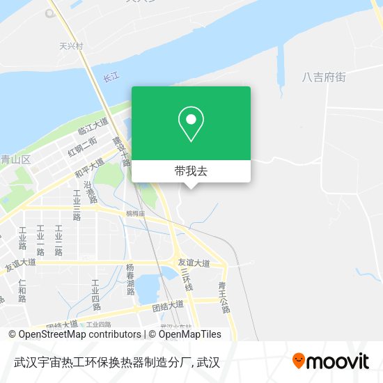 武汉宇宙热工环保换热器制造分厂地图